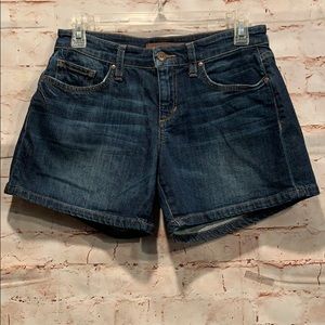 Joes Jeans Edlyn shorts dark wash sz 25